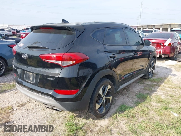 2018 Hyundai Tucson Sport z VIN KM8J33AL5JU741563, wystawiony jako IAAI lot #41928357 z przebiegiem 97 004 mil mil oraz . Historia ofert i sprzedaży dostępna na DreamBid. Obrazek 4.