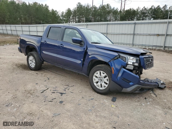 2023 Nissan Frontier PRO-4X with VIN 1N6ED1EK0PN665002, listed as a Copart auction lot 50151275 with 33,035 mi miles and Salvage Title. Bid and sale history available at carsss.com. Image 4.