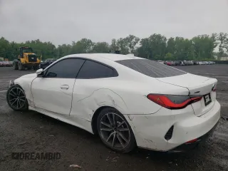 2021 BMW 4 Series 430i xDrive z VIN WBA73AP09MCG42898, wystawiony jako Copart lot #60828285 z przebiegiem 32 611 mil mil oraz Szkoda całkowita • Salvage title. Historia ofert i sprzedaży dostępna na DreamBid. Obrazek 2.