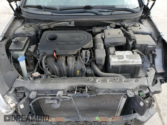 2018 Hyundai Sonata SEL with VIN 5NPE34AF8JH727138, listed as a Copart auction lot 48195065 with 136,278 mi miles and Salvage Title. Bid and sale history available at DreamBid. Image 11.