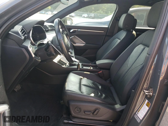 2019 Audi Q3 with VIN WA1BEDF33K1085331, listed as a Copart auction lot 64170625 with 70,209 mi miles and Salvage title. Bid and sale history available at DreamBid. Image 7.