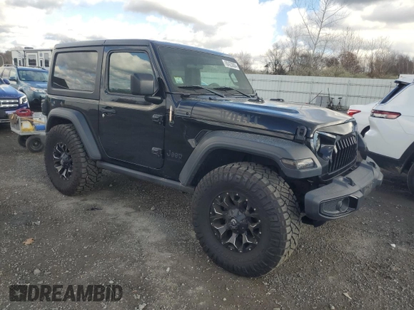 2020 Jeep Wrangler Willys с VIN 1C4GJXAN3LW245519, выставлен на аукционе Copart как лот 80423904 с пробегом 64 266 миль миль и Списание • Salvage title. История ставок и продаж доступна на DreamBid. Изображение 4.