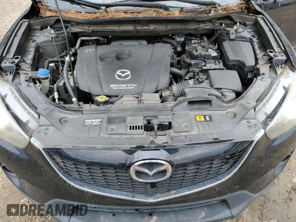2014 Mazda CX-5 Touring with VIN JM3KE2CY2E0396423, listed as a Copart auction lot 44047505 with 152,543 mi miles and Salvage Title. Bid and sale history available at carsss.com. Image 12.