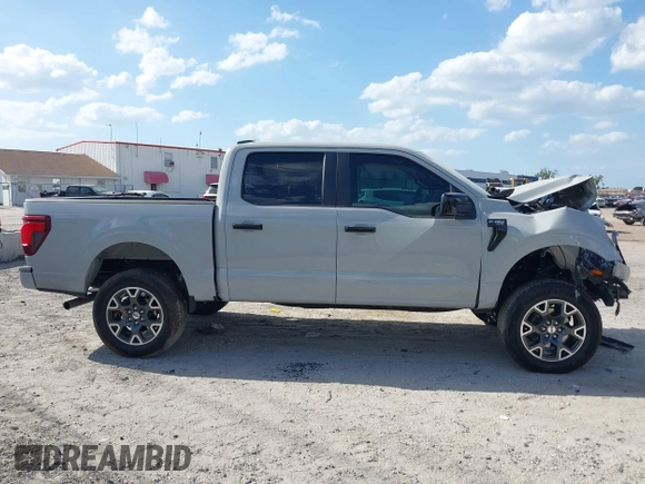 2024 Ford F-150 STX with VIN 1FTEW2KP0RKD54886, listed as a IAAI auction lot 41914547 with 8,148 mi miles and . Bid and sale history available at carsss.com. Image 14.