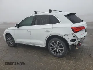 2021 Audi SQ5 Prestige with VIN WA1C4AFY1M2045697, listed as a Copart auction lot 85689034 with 30,980 mi miles and Salvage Title. Bid and sale history available at DreamBid. Image 2.