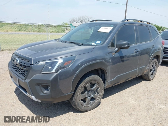 2023 Subaru Forester Wilderness with VIN JF2SKAMC1PH503305, listed as a IAAI auction lot 42054574 with Not provided miles and . Bid and sale history available at DreamBid. Image 2.