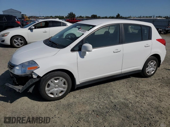 2012 Nissan Versa S with VIN 3N1BC1CPXCL363091, listed as a Copart auction lot 49918955 with 115,348 mi miles and Salvage Title. Bid and sale history available at carsss.com. Image 1.