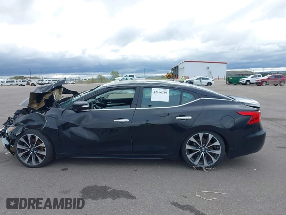 2016 Nissan Maxima SR z VIN 1N4AA6AP9GC386237, wystawiony jako IAAI lot #42166280 z przebiegiem 130 091 mil mil oraz . Historia ofert i sprzedaży dostępna na DreamBid. Obrazek 15.