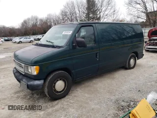 1999 Ford Econoline Cargo with VIN 1FTRE1424XHB64812, listed as a Copart auction lot 85494344 with 197,032 mi miles and Non Repairable. Bid and sale history available at carsss.com. Image 1.