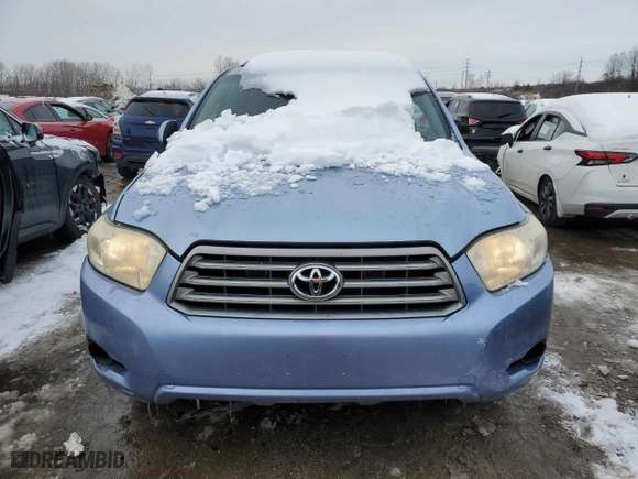 2009 Toyota Highlander with VIN JTEES41A692134006, listed as a Copart auction lot 87898495 with 204,877 mi miles and Salvage Title. Bid and sale history available at carsss.com. Image 5.