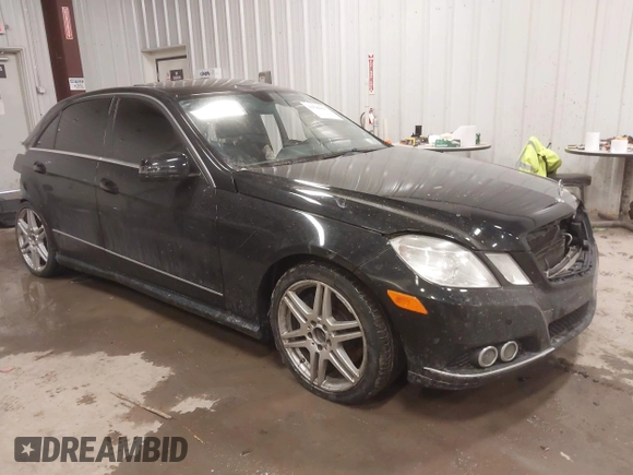 2010 Mercedes-Benz E 550 Luxury with VIN WDDHF7CB9AA049027, listed as a IAAI auction lot 41580437 with 161,184 mi miles and . Bid and sale history available at DreamBid. Image 1.