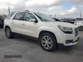 2014 GMC Acadia SLT with VIN 1GKKRRKD2EJ356359, listed as a Copart auction lot 54781065 with 130,618 mi miles and Clean Title. Bid and sale history available at carsss.com. Image 4.