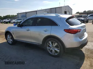 2013 Infiniti FX with VIN JN8CS1MU6DM141815, listed as a Copart auction lot 70203594 with 116,198 mi miles and Clean Title. Bid and sale history available at DreamBid. Image 2.