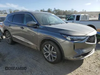 2023 Acura MDX w/Technology Package with VIN 5J8YE1H41PL004666, listed as a Copart auction lot 78571344 with 23,885 mi miles and Clean Title. Bid and sale history available at carsss.com. Image 4.