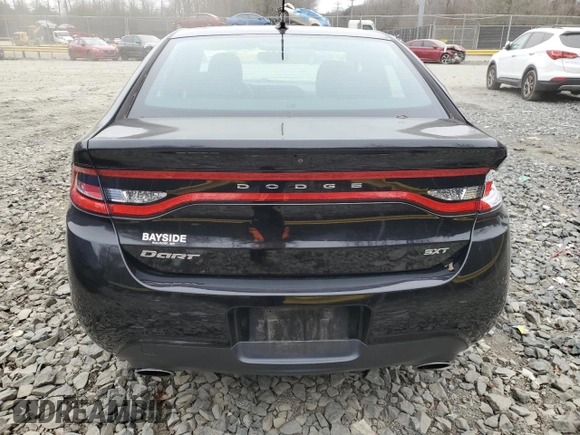 2013 Dodge Dart SXT with VIN 1C3CDFBA5DD332660, listed as a Copart auction lot 45842695 with 168,152 mi miles and Salvage Title. Bid and sale history available at carsss.com. Image 6.