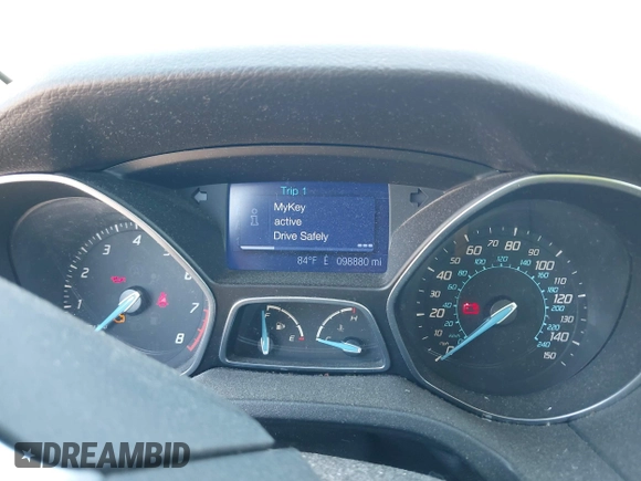 2012 Ford Focus SE with VIN 1FAHP3F25CL474527, listed as a IAAI auction lot 41772846 with 98,880 mi miles. Bid and sale history available at carsss.com. Image 7.