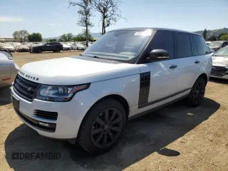 2016 Land Rover Range Rover HSE с VIN SALGS2KF3GA247080, выставлен на аукционе Copart как лот 53099715 с пробегом 92 176 миль миль и Списание • Salvage title. История ставок и продаж доступна на DreamBid. Изображение 1.