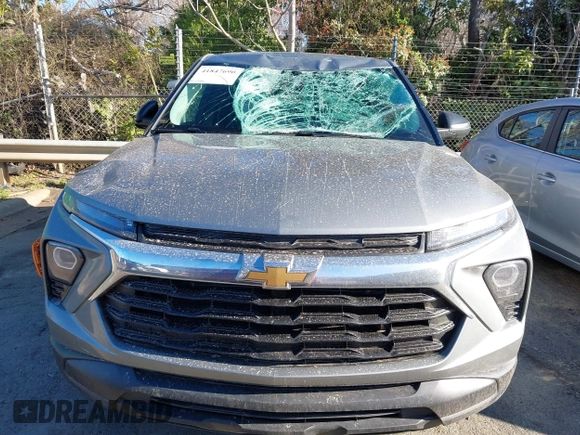 2024 Chevrolet TrailBlazer LS with VIN KL79MMS20RB112961, listed as a IAAI auction lot 41847690 with 16,229 mi miles. Bid and sale history available at carsss.com. Image 12.