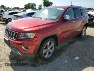 2014 Jeep Grand Cherokee Limited z VIN 1C4RJFBG7EC102080, wystawiony jako Copart lot #61108315 z przebiegiem 169 151 mil mil oraz Czysty tytuł • Clean title. Historia ofert i sprzedaży dostępna na DreamBid. Obrazek 1.