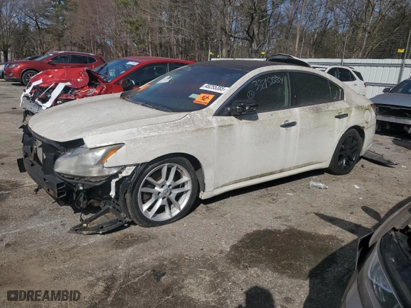 2010 Nissan Maxima 3.5 SV w/Premium Pkg with VIN 1N4AA5AP5AC842350, listed as a Copart auction lot 48255385 with 164,130 mi miles and Clean Title. Bid and sale history available at carsss.com. Image 1.