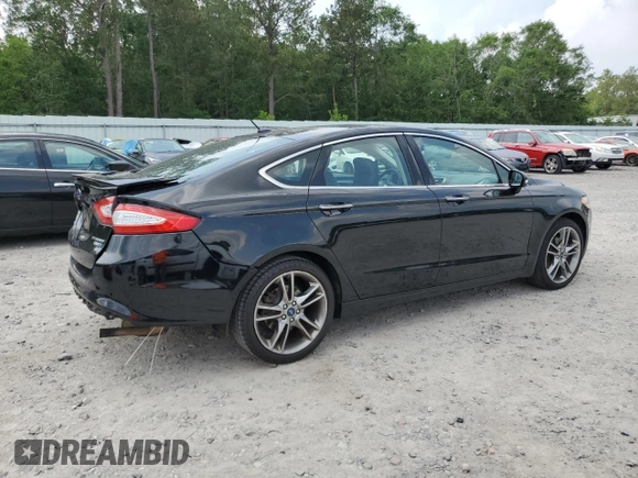 2016 Ford Fusion Titanium with VIN 3FA6P0D91GR108240, listed as a Copart auction lot 57614835 with 143,316 mi miles and Salvage title. Bid and sale history available at DreamBid. Image 3.