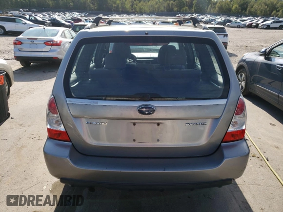 2007 Subaru Forester X with VIN JF1SG63627H717475, listed as a Copart auction lot 70233064 with 0 mi miles and Salvage Title. Bid and sale history available at carsss.com. Image 6.