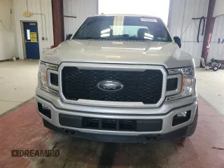 2018 Ford F-150 XL with VIN 1FTEW1EP9JFA75844, listed as a Copart auction lot 43966835 with 133,839 mi miles and Salvage title. Bid and sale history available at DreamBid. Image 5.
