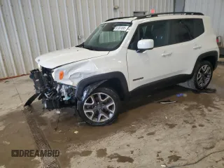 2018 Jeep Renegade Latitude with VIN ZACCJBBB4JPJ38007, listed as a Copart auction lot 61367695 with 85,715 mi miles and Non repairable. Bid and sale history available at DreamBid. Image 1.