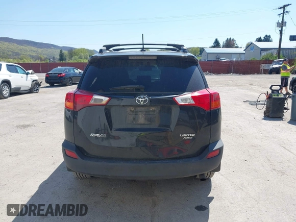 2014 Toyota RAV4 Limited with VIN 2T3DFREV4EW171961, listed as a IAAI auction lot 42091626 with 205,557 mi miles. Bid and sale history available at carsss.com. Image 16.