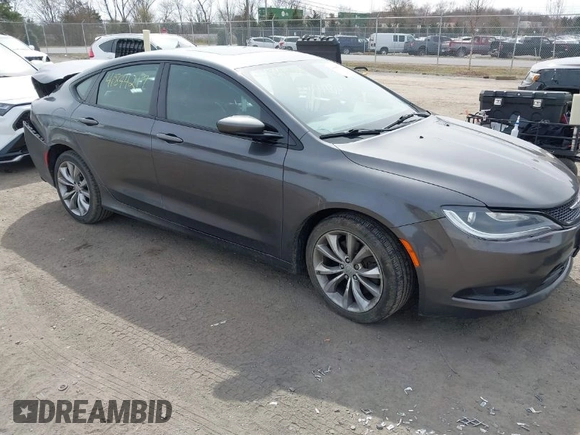 2016 Chrysler 200 S with VIN 1C3CCCBG7GN122548, listed as a IAAI auction lot 41844217 with 127,546 mi miles. Bid and sale history available at carsss.com. Image 1.