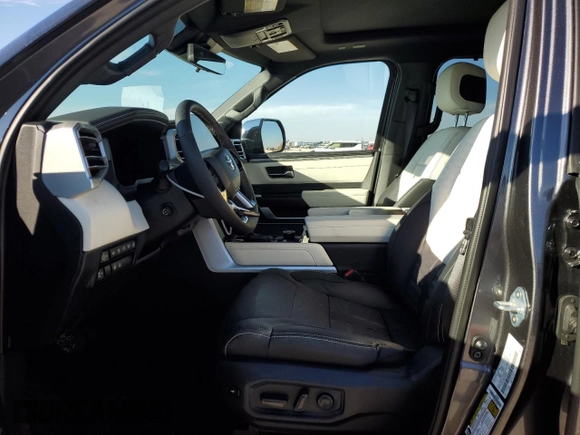 2023 Toyota Tundra Capstone Hybrid with VIN 5TFVC5DB1PX035587, listed as a Copart auction lot 87894665 with 3,056 mi miles and Salvage title. Bid and sale history available at DreamBid. Image 7.