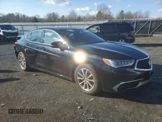 2020 Acura TLX with VIN 19UUB1F35LA017007, listed as a Copart auction lot 84523444 with 55,532 mi miles and Salvage title. Bid and sale history available at DreamBid. Image 4.