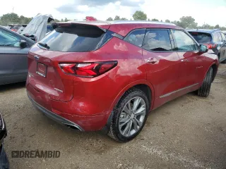 2021 Chevrolet Blazer Premier с VIN 3GNKBLRS1MS534946, выставлен на аукционе Copart как лот 67353324 с пробегом 59 493 миль миль и Списание • Salvage title. История ставок и продаж доступна на DreamBid. Изображение 3.