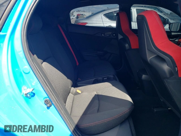 2021 Honda Civic Type R Touring z VIN SHHFK8G76MU200876, wystawiony jako Copart lot #57042224 z przebiegiem Nie podano mil oraz Szkoda całkowita • Salvage title. Historia ofert i sprzedaży dostępna na DreamBid. Obrazek 10.