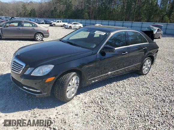 2013 Mercedes-Benz E 350 Luxury with VIN WDDHF5KBXDA719212, listed as a Copart auction lot 46988825 with 131,364 mi miles and Salvage Title. Bid and sale history available at DreamBid. Image 1.