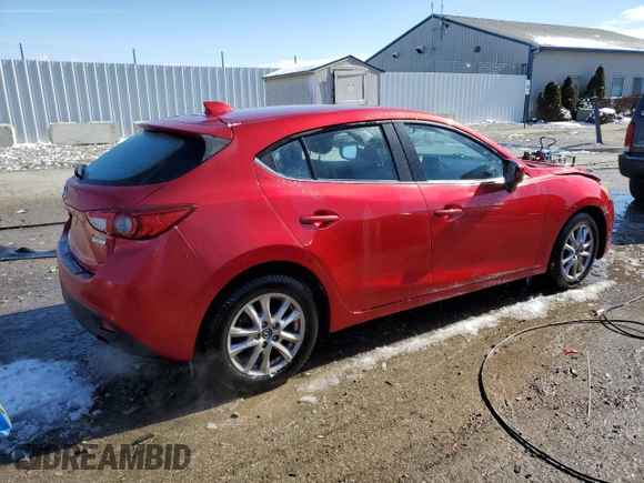 2014 Mazda 3 i Grand Touring with VIN JM1BM1M7XE1118584, listed as a Copart auction lot 44726665 with 131,062 mi miles and Salvage Title. Bid and sale history available at DreamBid. Image 3.
