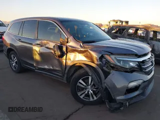 2018 Honda Pilot EX-L with VIN 5FNYF6H53JB014675, listed as a IAAI auction lot 41611910 with 105,175 mi miles. Bid and sale history available at carsss.com. Image 1.