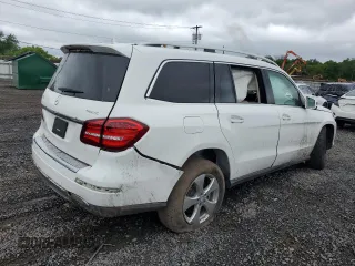 2017 Mercedes-Benz GLS 450 with VIN 4JGDF6EE1HA888427, listed as a Copart auction lot 58156635 with Not provided miles and Salvage title. Bid and sale history available at DreamBid. Image 3.