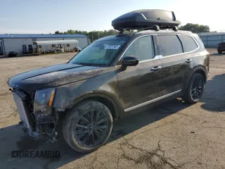 2020 Kia Telluride SX with VIN 5XYP5DHC8LG046034, listed as a Copart auction lot 63657955 with 31,711 mi miles and Salvage title. Bid and sale history available at DreamBid. Image 1.