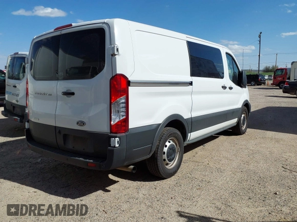 2020 Ford Transit Cargo with VIN 1FTYE1YG7LKB68822, listed as a IAAI auction lot 41798263 with 79,896 mi miles and . Bid and sale history available at DreamBid. Image 4.