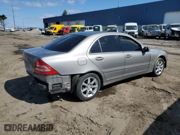 2007 Mercedes-Benz C 280 Luxury with VIN WDBRF54H37F856160, listed as a Copart auction lot 52086485 with 270,376 mi miles and Salvage title. Bid and sale history available at DreamBid. Image 3.