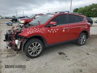 2016 Toyota RAV4 Limited with VIN JTMYFREV3GJ063852, listed as a Copart auction lot 54713165 with 144,155 mi miles and Salvage title. Bid and sale history available at DreamBid. Image 1.