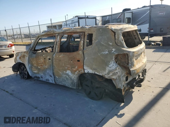 2016 Jeep Renegade Trailhawk with VIN ZACCJBCT9GPD70606, listed as a Copart auction lot 53042125 with Not provided miles and Non repairable. Bid and sale history available at DreamBid. Image 2.