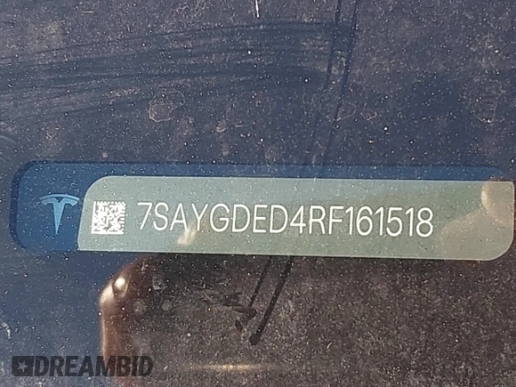 2024 Tesla Model Y z VIN 7SAYGDED4RF161518, wystawiony jako IAAI lot #41682252 z przebiegiem 6 844 mil mil oraz . Historia ofert i sprzedaży dostępna na DreamBid. Obrazek 20.