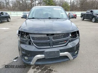 2017 Dodge Journey Crossroad Plus with VIN 3C4PDDGGXHT578201, listed as a Copart auction lot 47248924 with 81,357 mi miles and Salvage title. Bid and sale history available at DreamBid. Image 5.