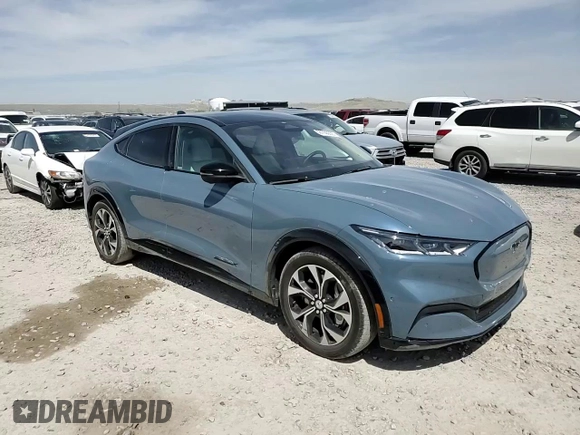 2023 Ford Mustang Mach-E Premium with VIN 3FMTK3SU5PMA02449, listed as a Copart auction lot 56700055 with Not provided miles and Salvage title. Bid and sale history available at DreamBid. Image 13.