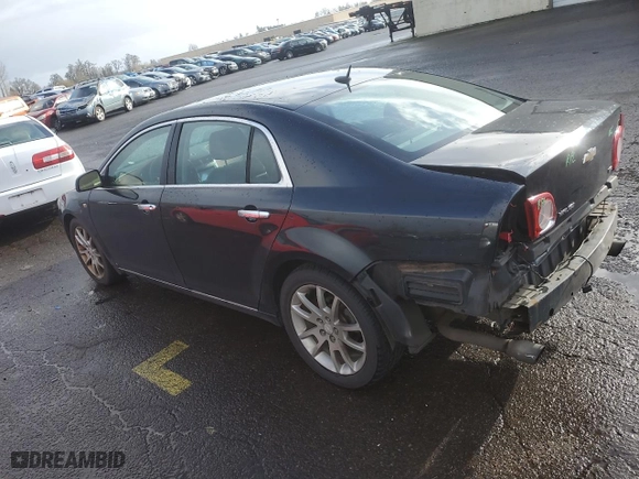 2008 Chevrolet Malibu LTZ with VIN 1G1ZK57768F206927, listed as a Copart auction lot 46655495 with 197,384 mi miles and Salvage Title. Bid and sale history available at carsss.com. Image 2.