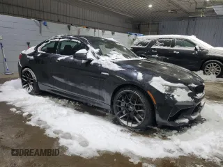 2020 BMW M2 Competition with VIN WBS2U7C05L7G24367, listed as a Copart auction lot 43537665 with 20,381 mi miles and Salvage Title. Bid and sale history available at carsss.com. Image 4.