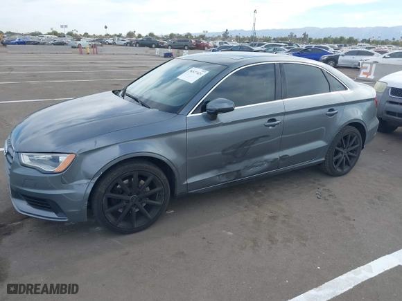 2015 Audi A3 1.8T Premium with VIN WAUACGFF4F1004875, listed as a IAAI auction lot 38527421 with 86,250 mi miles. Bid and sale history available at carsss.com. Image 17.