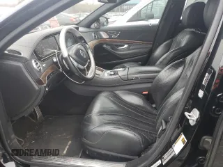 2016 Mercedes-Benz S-Class AMG S 63 with VIN WDDUG7JB7GA230120, listed as a Copart auction lot 46194245 with 113,118 mi miles and Salvage Title. Bid and sale history available at carsss.com. Image 7.